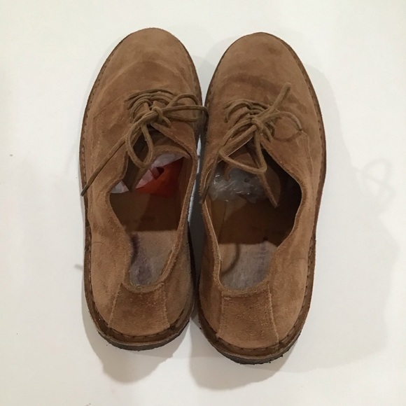 J.Crew lace top loafers brown suede size 7.5 - Picture 3 of 5